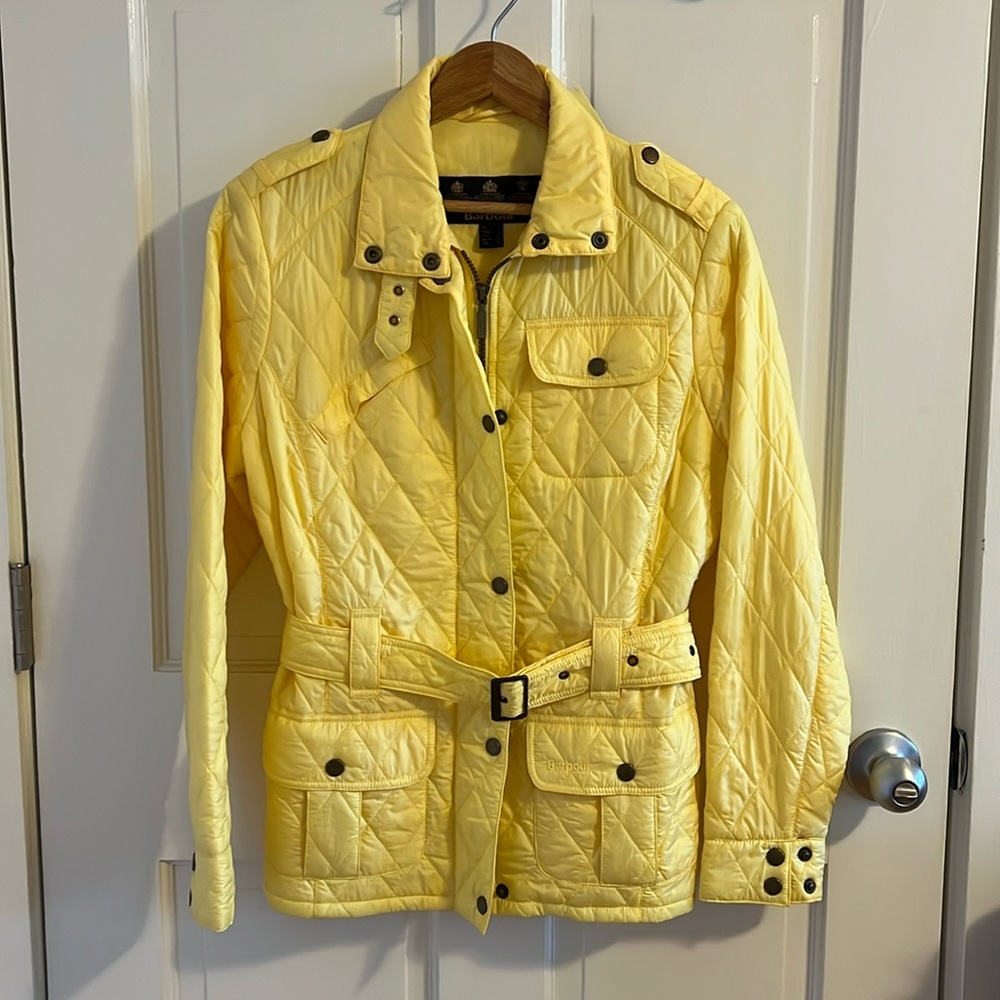 Barbour quilted jacket. New w/tag